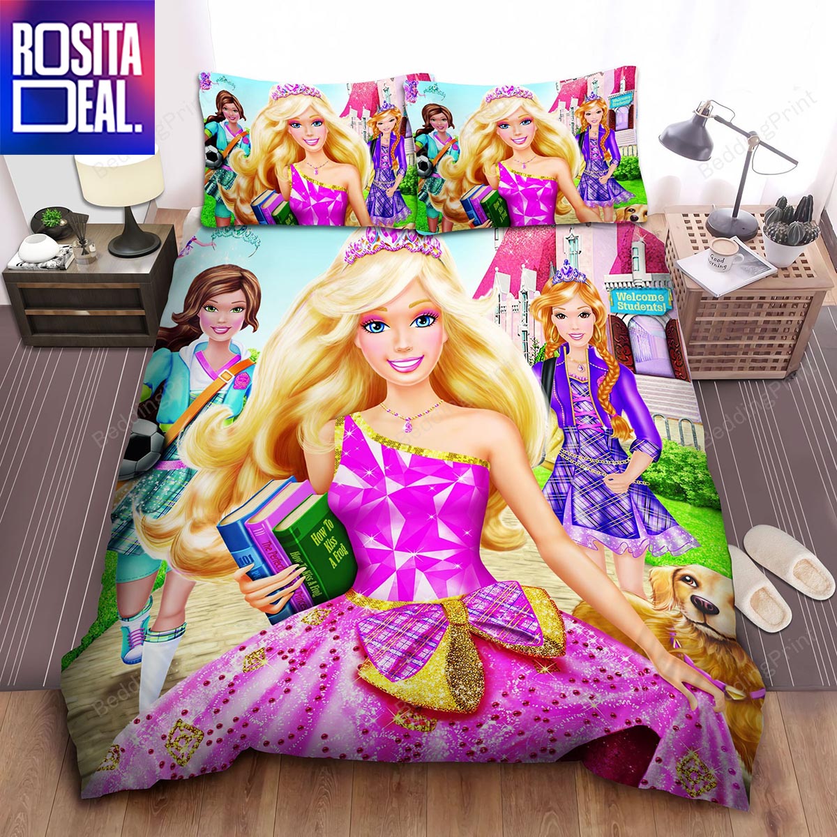 Barbie School Bedding Set - Rosita Deal