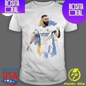 Official Great Player Karim Benzema Football T-Shirt