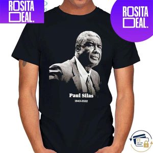 Rip Paul Silas 1943 2022 Basketball Player T-Shirt